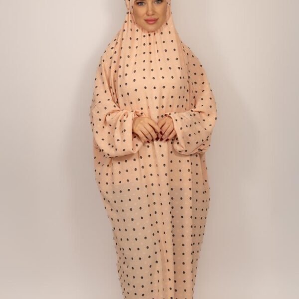 لبس صلاه لؤلؤه كامل بأستيك خلفي