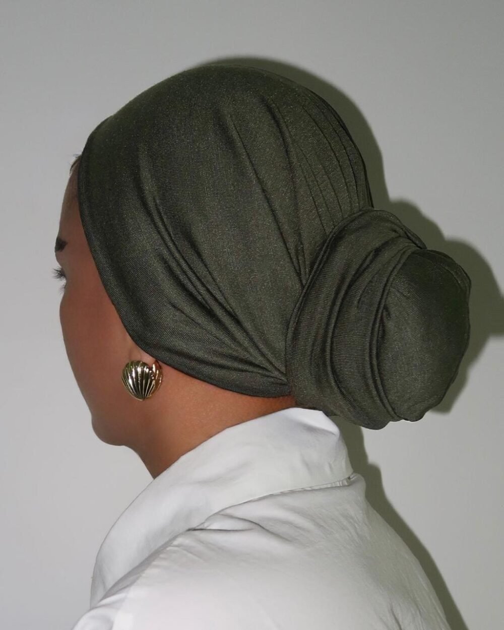 ⁦توربان قطن لف ساده⁩ - الصورة ⁦6⁩