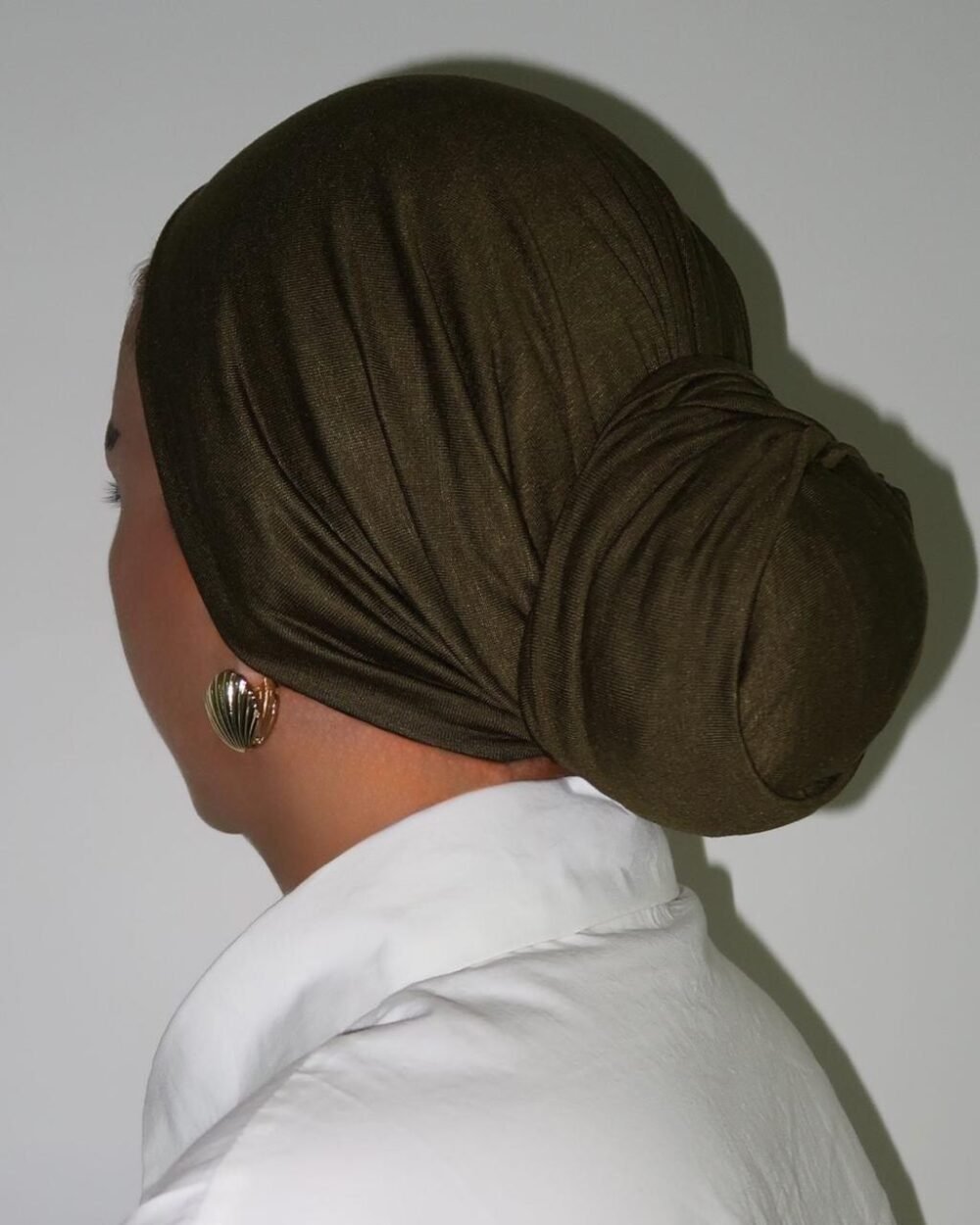 ⁦توربان قطن لف ساده⁩ - الصورة ⁦7⁩