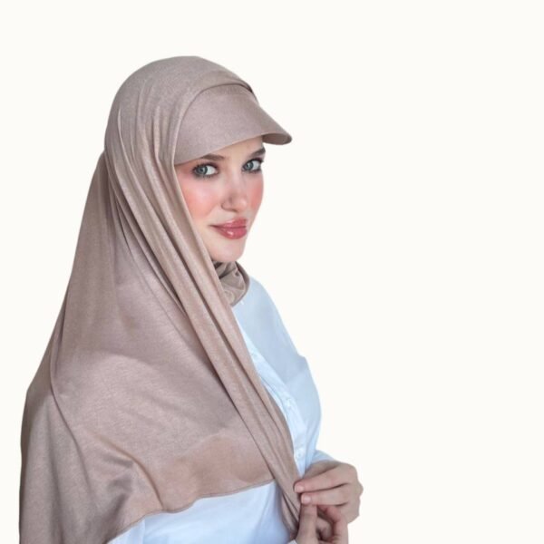 شيله قطن سترتش مع كاب